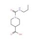 1-[(propylamino)carbonyl]piperidine-4-carboxylic acid - chemical structure image