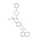 1-[(S)-O-(5-Isoquinolinesulfonyl)-N-methyltyrosyl]-4-phenyl-piperazine - chemical structure image