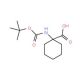 1-{[(tert-butoxy)carbonyl]amino}cyclohexane-1-carboxylic acid (CAS 115951-16-1) - chemical structure image