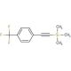 1-[(Trimethylsilyl)ethynyl]-4-(trifluoromethyl)benzene (CAS 40230-95-3) - chemical structure image