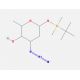 1-0-tert-Butyldimethylsilyl 3-azido-2,3,6-trideoxy-L-allopyranose (CAS 128135-57-9) - chemical structure image