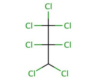 1,1,1,2,2,3,3-Heptachloropropane (CAS 594-89-8) - chemical structure image