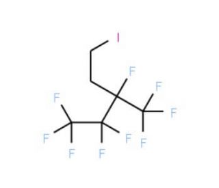 1,1,1,2,2,3-Hexafluoro-3-(trifluoromethyl)-5-iodopentane - chemical structure image