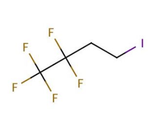 1,1,1,2,2-Pentafluoro-4-iodobutane (CAS 40723-80-6) - chemical structure image