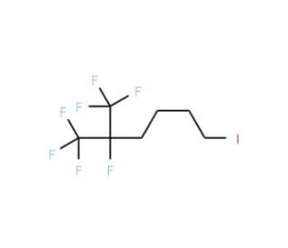 1,1,1,2-Tetrafluoro-2-(trifluoromethyl)-6-iodohexane - chemical structure image