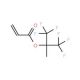 1,1,1,3,3,3-Hexafluoro-2-methylisopropyl acrylate (CAS 53038-41-8) - chemical structure image