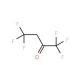 1,1,1,4,4,4-Hexafluorobutan-2-one (CAS 400-49-7) - chemical structure image