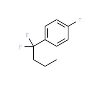 1-(1,1-Difluorobutyl)-4-fluorobenzene - chemical structure image
