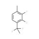 1-(1,1-Difluoroethyl)-2,3-difluoro-4-methylbenzene - chemical structure image