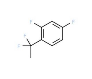 1-(1,1-Difluoroethyl)-2,4-difluorobenzene - chemical structure image