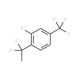 1-(1,1-Difluoroethyl)-2-fluoro-4-(trifluoromethyl)benzene - chemical structure image