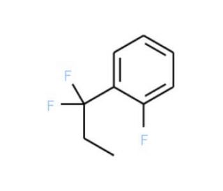1-(1,1-Difluoropropyl)-2-fluorobenzene - chemical structure image