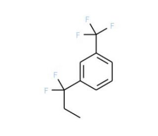1-(1,1-Difluoropropyl)-3-(trifluoromethyl)benzene - chemical structure image