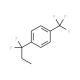 1-(1,1-Difluoropropyl)-4-(trifluoromethyl)benzene - chemical structure image