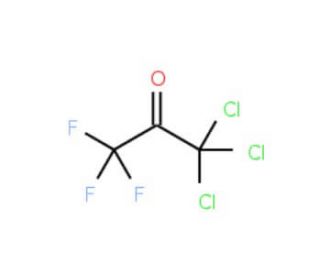 1,1,1-Trichlorotrifluoroacetone (CAS 758-42-9) - chemical structure image