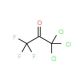 1,1,1-Trichlorotrifluoroacetone (CAS 758-42-9) - chemical structure image