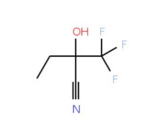 1,1,1-Trifluoro-2-butanone cyanohydrin - chemical structure image