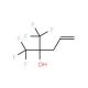 1,1,1-Trifluoro-2-(trifluoromethyl)pent-4-en-2-ol (CAS 646-97-9) - chemical structure image