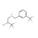 1,1,1-Trifluoro-3-{[3-(trifluoromethyl)benzyl]-amino}-2-propanol - chemical structure image
