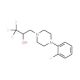 1,1,1-Trifluoro-3-[4-(2-fluorophenyl)piperazino]-2-propanol - chemical structure image