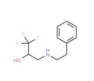 1,1,1-Trifluoro-3-(phenethylamino)-2-propanol - chemical structure image