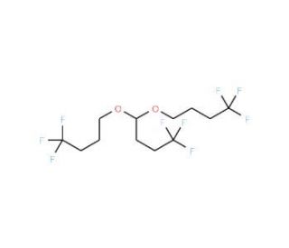 1,1,1-Trifluoro-4,4-bis(4,4,4-trifluorobutoxy)butane (CAS 933600-77-2) - chemical structure image