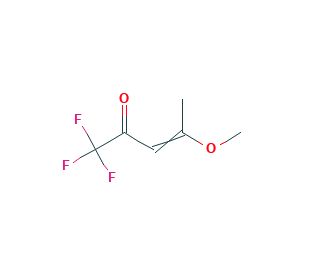 1,1,1-trifluoro-4-methoxy-3-penten-2-one (CAS 102145-82-4) - chemical structure image