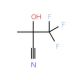 1,1,1-Trifluoroacetone cyanohydrin (CAS 335-08-0) - chemical structure image