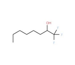 1,1,1-Trifluorooctan-2-ol (CAS 453-43-0) - chemical structure image