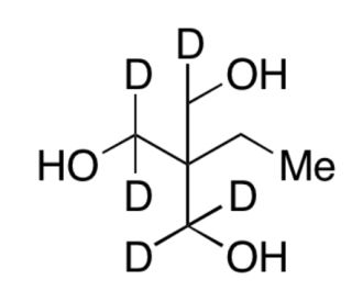 1,1,1-Tris(hydroxymethyl)propane-d5 (CAS 103782-76-9) - chemical structure image