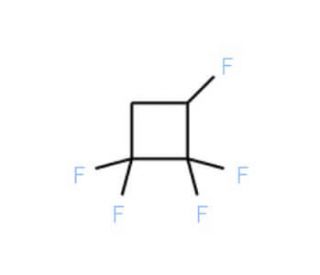 1,1,2,2,3-Pentafluorocyclobutane (CAS 2253-02-3) - chemical structure image