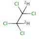 1,1,2,2-Tetrachloroethane-d2 (CAS 33685-54-0) - chemical structure image