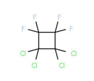 1,1,2,2-Tetrachlorotetrafluorocyclobutane (CAS 336-50-5) - chemical structure image