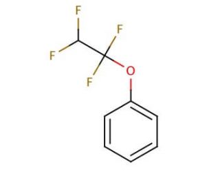 (1,1,2,2-Tetrafluoroethoxy)benzene (CAS 350-57-2) - chemical structure image