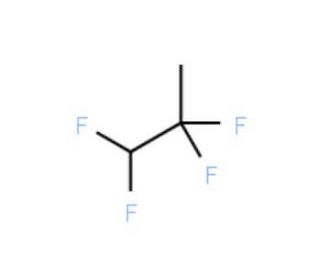 1,1,2,2-Tetrafluoropropane (FC-254cb) (CAS 40723-63-5) - chemical structure image