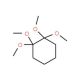 1,1,2,2-Tetramethoxycyclohexane (CAS 163125-34-6) - chemical structure image