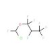 1,1,2,3,3,3-Hexafluoropropyl chlorofluoromethyl ether (CAS 56860-86-7) - chemical structure image