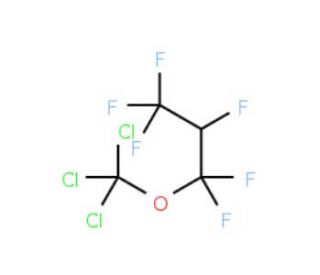 1,1,2,3,3,3-Hexafluoropropyl trichloromethyl ether (CAS 56860-83-4) - chemical structure image