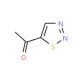 1-[1,2,3]Thiadiazol-5-yl-ethanone (CAS 136918-88-2) - chemical structure image