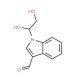 1-(1,2-Dihydroxyethyl)-1H-indole-3-carbaldehyde - chemical structure image