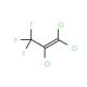 1,1,2-Trichloro-3,3,3-trifluoroprop-1-ene (CAS 431-52-7) - chemical structure image
