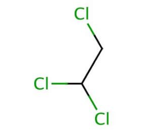 1,1,2-Trichloroethane (CAS 79-00-5) - chemical structure image