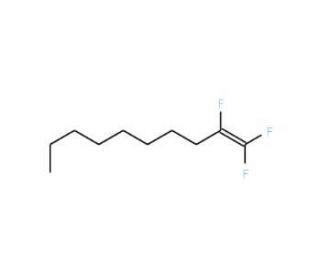 1,1,2-Trifluorodec-1-ene (CAS 692-05-7) - chemical structure image