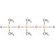 1,1,3,3,5,5-Hexamethyltrisiloxane (CAS 1189-93-1) - chemical structure image