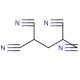 1,1,3,3-Propanetetracarbonitrile (CAS 3695-98-5) - chemical structure image