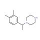 1-[1-(3,4-Dimethyl-phenyl)-ethyl]-piperazine - chemical structure image