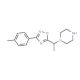 1-{1-[3-(4-methylphenyl)-1,2,4-oxadiazol-5-yl]ethyl}piperazine - chemical structure image