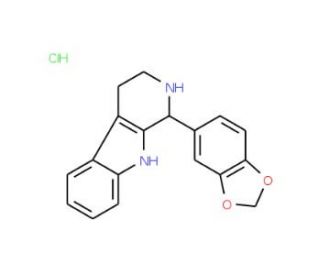 1-(1,3-Benzodioxol-5-yl)-2,3,4,9-tetrahydro-1H-beta-carboline hydrochloride - chemical structure image