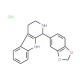 1-(1,3-Benzodioxol-5-yl)-2,3,4,9-tetrahydro-1H-beta-carboline hydrochloride - chemical structure image