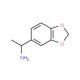 1-(1,3-benzodioxol-5-yl)ethanamine (CAS 121734-64-3) - chemical structure image